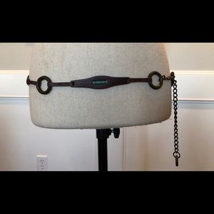 EUC Horse-Bit Adjustable Chain Belt